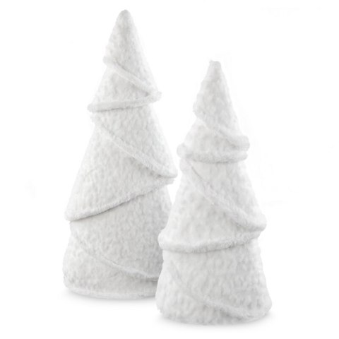 FIGURKA ŚWIĄTECZNA B 36 X 21 X 69 CM BIAŁY