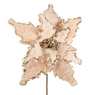 KWIAT ŚWIĄTECZNY 276 O 39 X 35 CM BEŻOWY