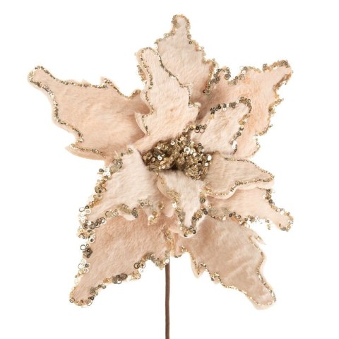 KWIAT ŚWIĄTECZNY 276 O 39 X 35 CM BEŻOWY