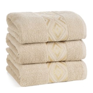 RĘCZNIK AZARI (03) 50 X 90 CM BEŻOWY