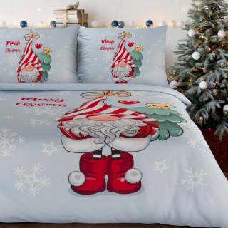 ŚWIĄTECZNY KOMPLET POŚCIELI BEINER 160 X 200 CM JASNOSZARY