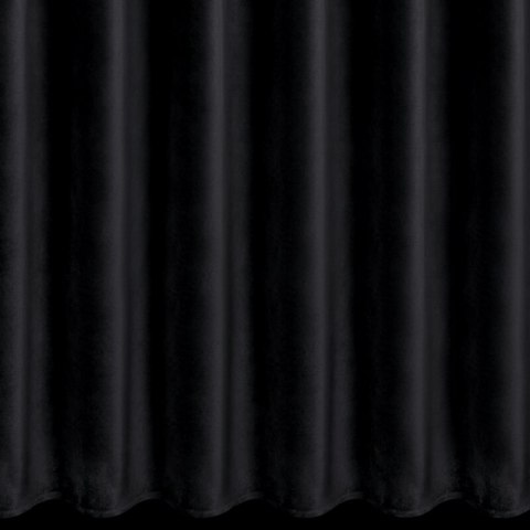 ZASŁONA GOTOWA MELANIE 80 X 270 CM CZARNY