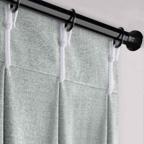 ZASŁONA GOTOWA NELISA 125 X 270 CM SREBRNY