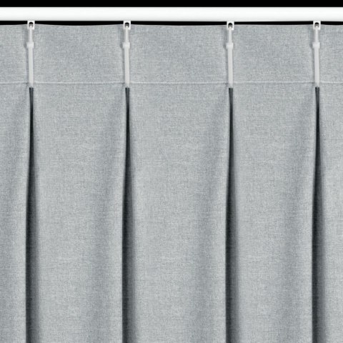 ZASŁONA GOTOWA NELISA 125 X 270 CM SREBRNY