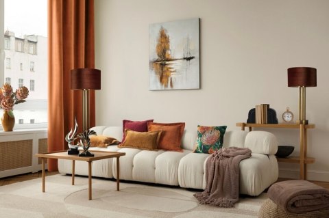 FIGURKA DEKORACYJNA ZOE (02) 14 X 8 X 37 CM ZŁOTY