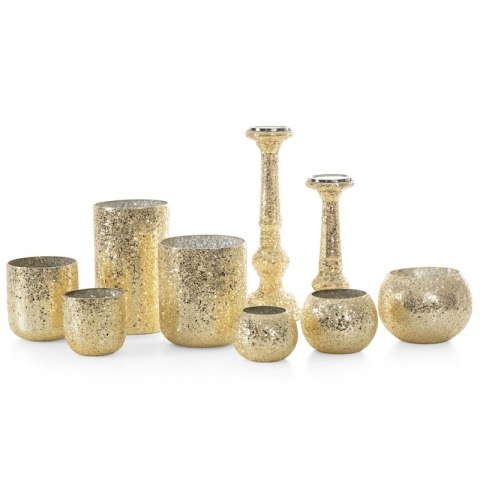 SZKŁO DEKORACYJNE MELIA (01) ZŁOTY