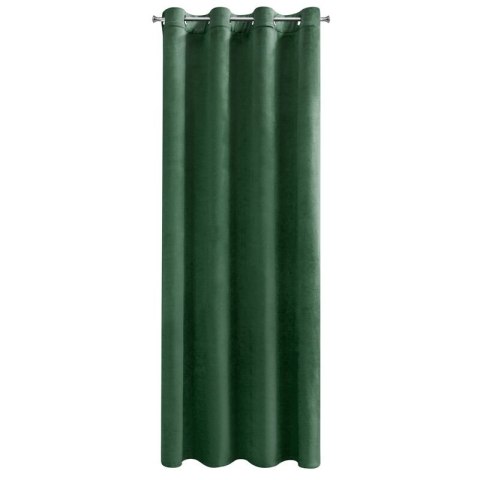 ZASŁONA GOTOWA DARLA 140 X 250 CM CIEMNOZIELONY