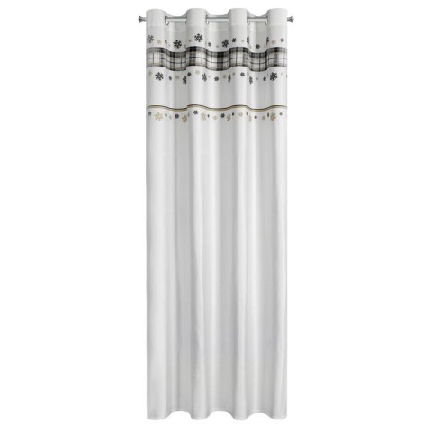 ZASŁONA ŚWIATECZNA ANGEL03 140 X 250 CM BIAŁY