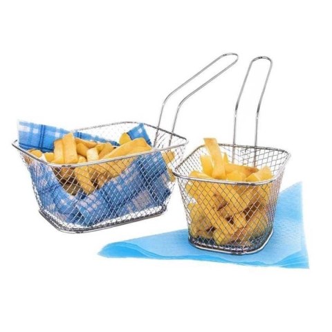 KOSZYK KOSZYCZEK STALOWY DO SERWOWANIA FRYTEK 124459