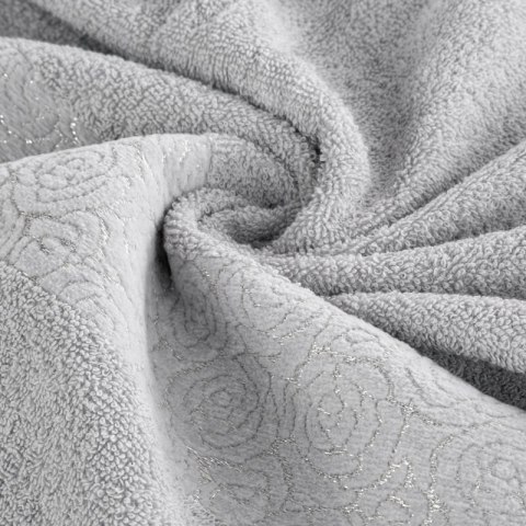 RĘCZNIK IRIS (02) 50 X 90 CM SREBRNY