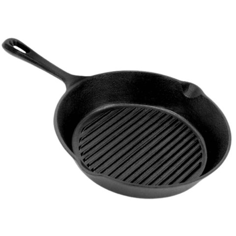 PATELNIA ŻELIWNA GRILLOWA HAGE 31cm INDUKCJA