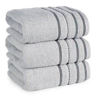 RĘCZNIK VENTO (02) 70 X 140 CM SREBRNY