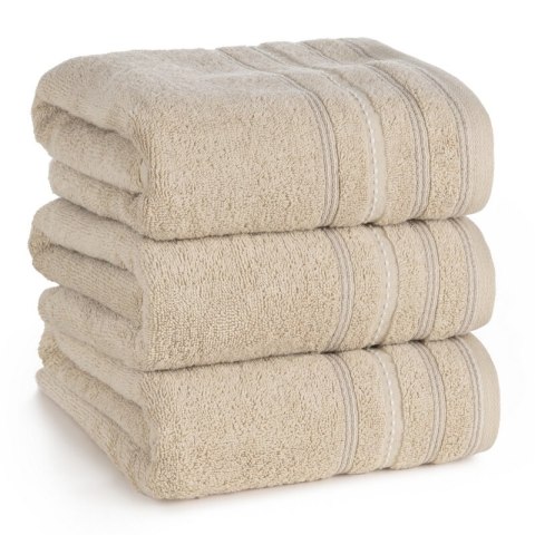 RĘCZNIK VENTO (03) 70 X 140 CM BEŻOWY