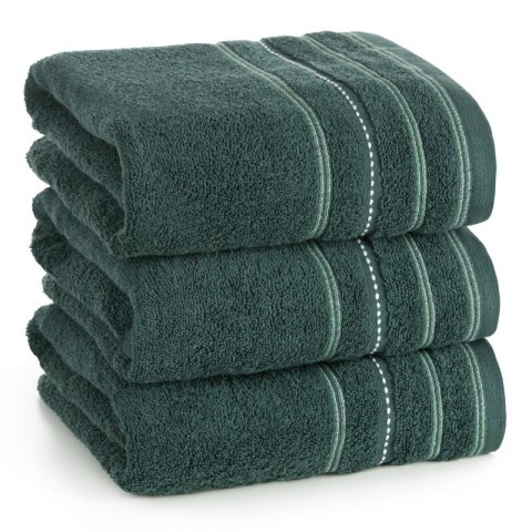 RĘCZNIK VENTO (07) 70 X 140 CM CIEMNOZIELONY