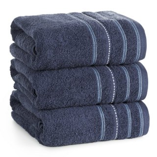 RĘCZNIK VENTO (08) 70 X 140 CM GRANATOWY