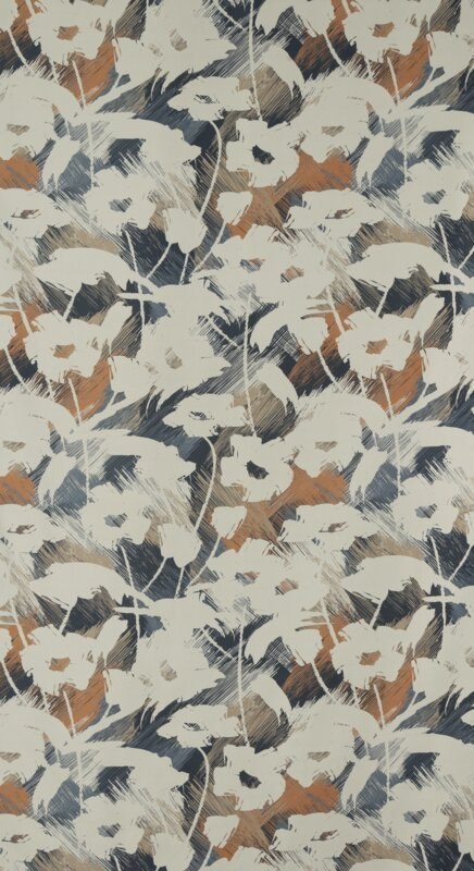 ZASŁONA GOTOWA AMBRA 140 X 250 CM GRANATOWY