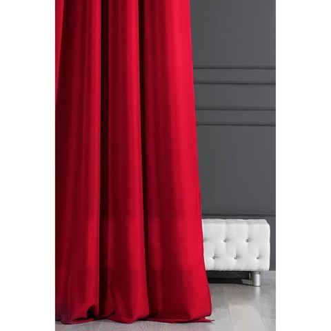 ZASŁONA GOTOWA D91 ADORE 140 X 250 CM CZERWONY