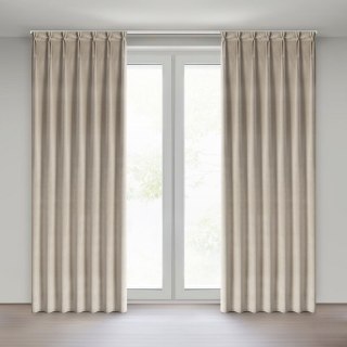 ZASŁONA GOTOWA MELANIE 80 X 270 CM BEŻOWY