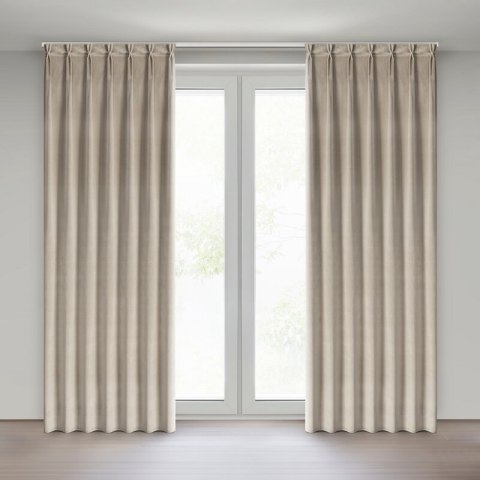 ZASŁONA GOTOWA MELANIE 80 X 270 CM BEŻOWY