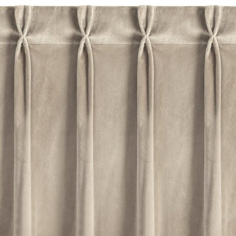 ZASŁONA GOTOWA MELANIE 80 X 270 CM BEŻOWY