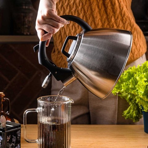 CZAJNIK STALOWY Z GWIZDKIEM 2,5L KLAUSBERG KB-7951