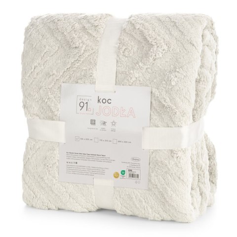 KOC D91 JODŁA 150 X 200 CM KREMOWY