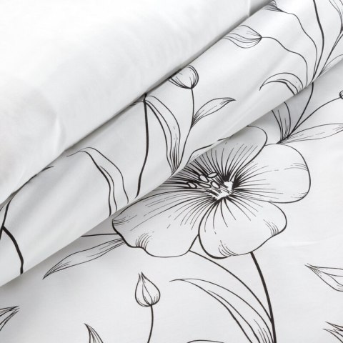 KOMPLET POŚCIELI SATYNOWEJ SPRING 64 220 X 200 CM BIAŁY