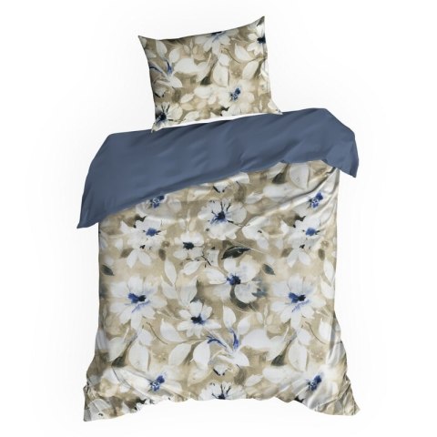 KOMPLET POŚCIELI SATYNOWEJ SPRING 66 220 X 200 CM JASNOBEŻOWY