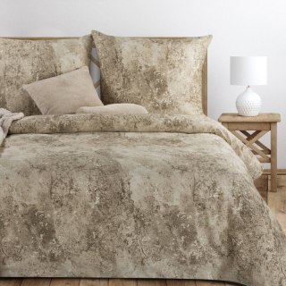 KOMPLET POŚCIELI SATYNOWEJ SPRING 77 220 X 200 CM JASNOBRĄZOWY