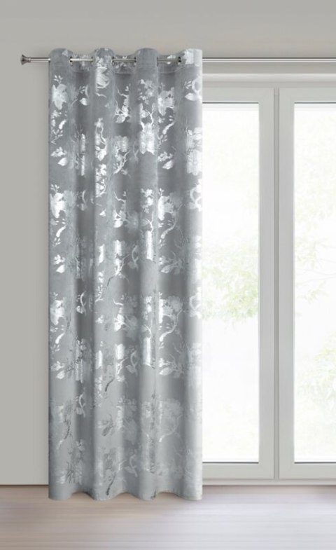 ZASŁONA GOTOWA CELIA 140 X 250 CM STALOWY