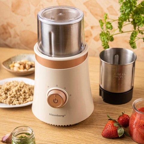 ELEKTRYCZNY MŁYNEK DO KAWY PRZYPRAW OWOCÓW KLAUSBERG KB-7993