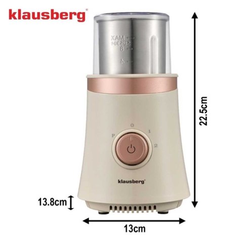 ELEKTRYCZNY MŁYNEK DO KAWY PRZYPRAW OWOCÓW KLAUSBERG KB-7993