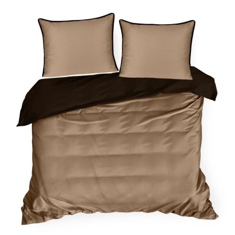 KOMPLET POŚCIELI LUNARA 220 X 200 CM JASNOBRĄZOWY