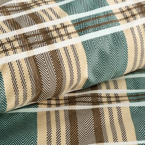 KOMPLET POŚCIELI SATYNOWEJ SPRING 65 140 X 200 CM JASNOBRĄZOWY