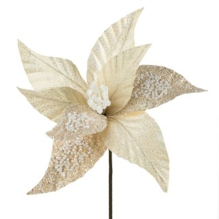 KWIAT ŚWIĄTECZNY 286 25 X 25 CM ZŁOTY