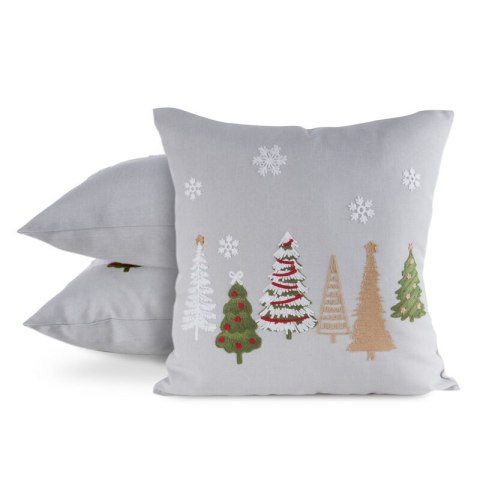 POSZEWKA ŚWIĄTECZNY 245 45 X 45 CM SREBRNY