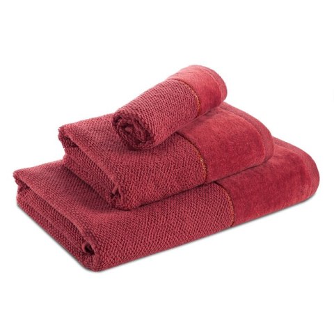 RĘCZNIK ARIA (06) 50 X 90 CM BORDOWY