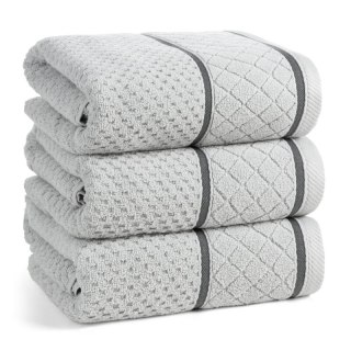 RĘCZNIK FAVORI (02) 30 X 50 CM SREBRNY