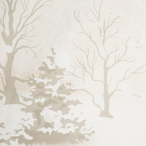 ŚWIĄTECZNY KOMPLET POŚCIELI SNOWFLAKE 140 X 200 CM BEŻOWY