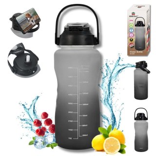 BUTELKA BIDON ZE SŁOMKĄ NA WODĘ 2L KINGHOFF KH-2009