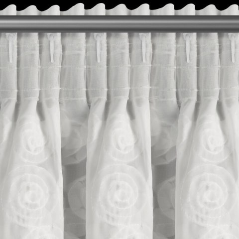 FIRANA GOTOWA DIANA 3 NA TAŚMIE 350 X 270 CM BIAŁY