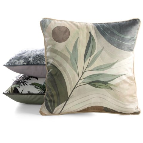 POSZEWKA VELVET 213 45 X 45 CM OLIWKOWY