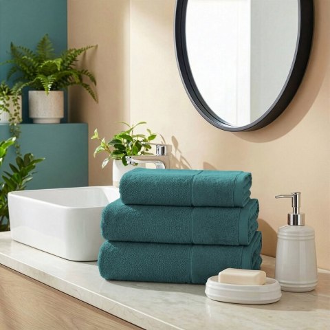 RĘCZNIK FERO (07) 30 X 50 CM CIEMNOZIELONY