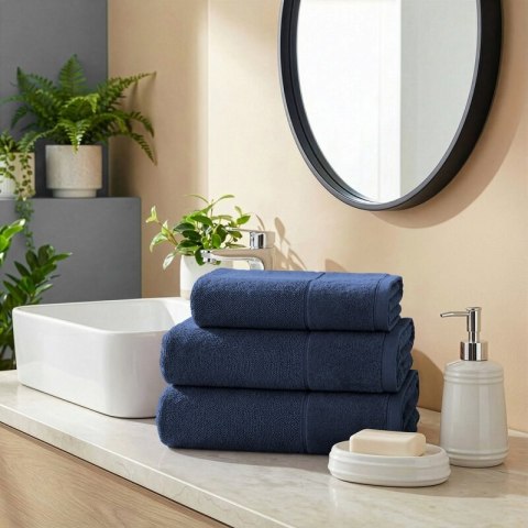 RĘCZNIK FERO (08) 70 X 140 CM GRANATOWY