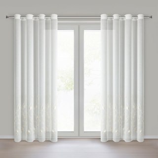 FIRANA GOTOWA BROKLYN 140 X 250 CM BIAŁY