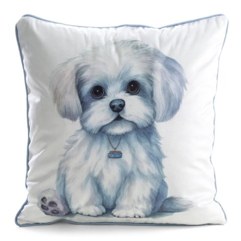 POSZEWKA ANIMAL 84 45 X 45 CM BIAŁY