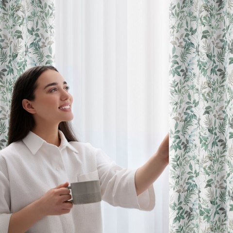 ZASŁONA GOTOWA AMANDA 140 X 250 CM BIAŁY