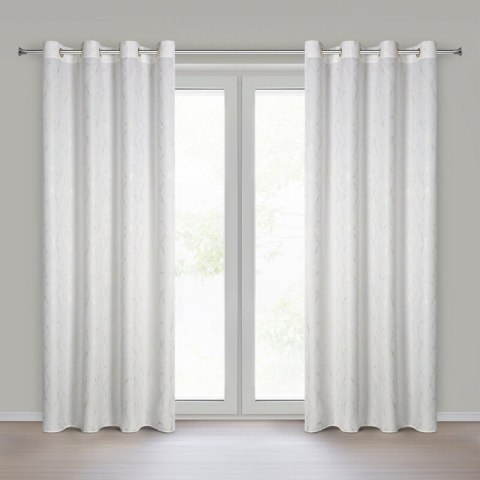 ZASŁONA GOTOWA APRIL 140 X 250 CM BIAŁY