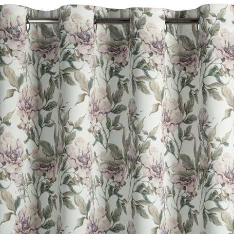 ZASŁONA GOTOWA BEVERLY1 140 X 250 CM BIAŁY