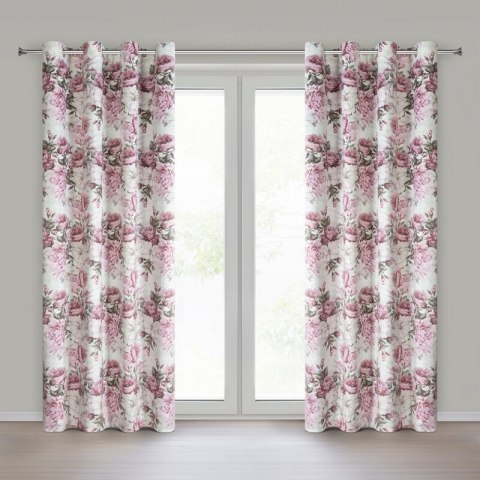 ZASŁONA GOTOWA PEONY 140 X 250 CM KREMOWY